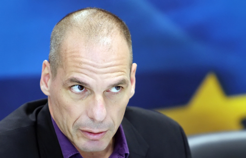 Yanis Varoufakis, ministre des Finances grec.