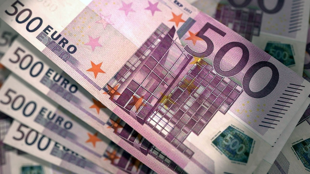 Argent Coupure 500 Euros Monnaie Bce Allemagne