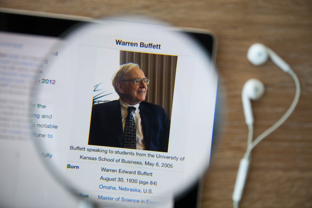 Buffett Bourse 2015 Pertes Chute Cours Fonds Investissement Argent