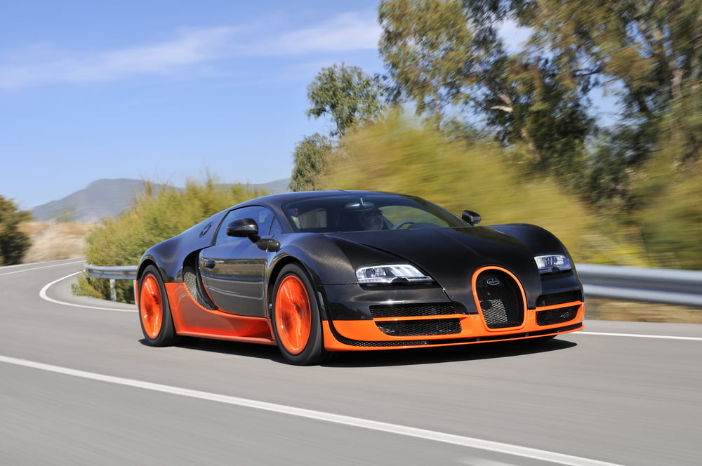 Bugatti Veyron Voiture Salon Geneve 2015 Prix Hommage
