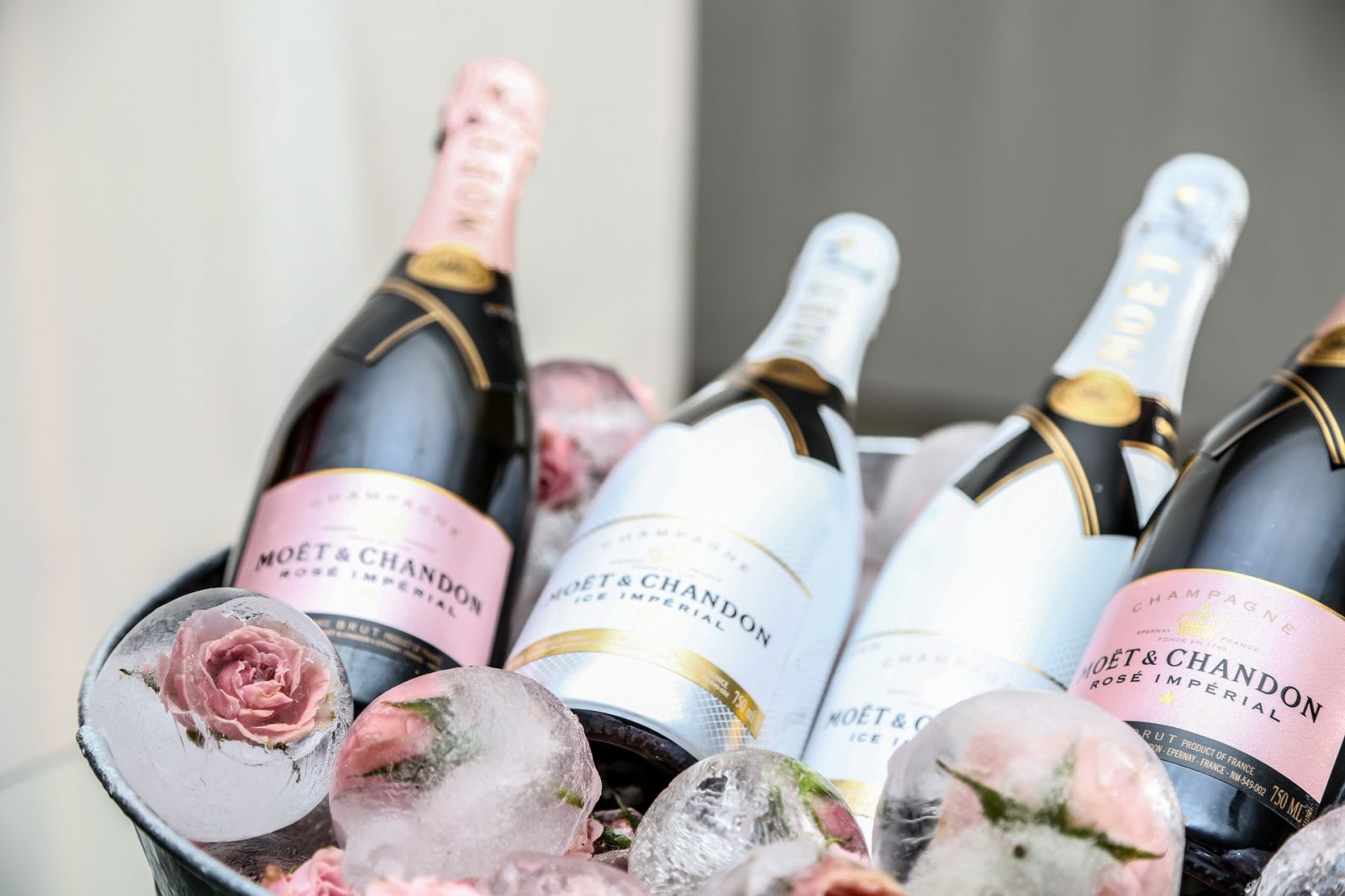 Champagne Moet Hennesy Russie