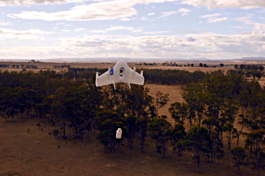 Drone Livraison Google Project Wing