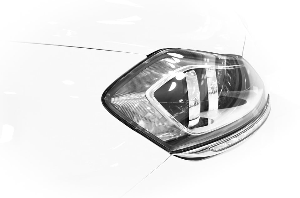 Feu Voiture Blanche