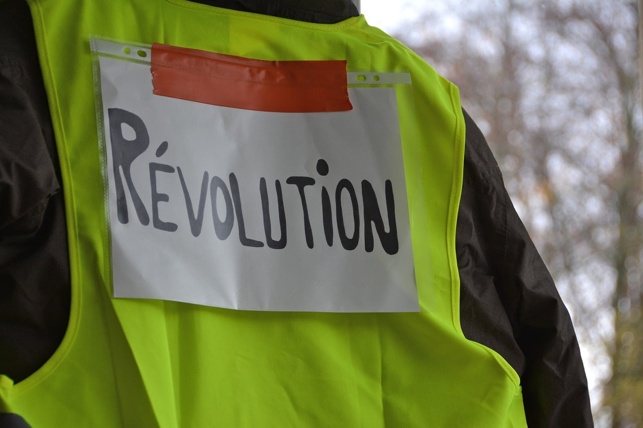 Gilets Jaunes Commerce Ligne Croissance 1