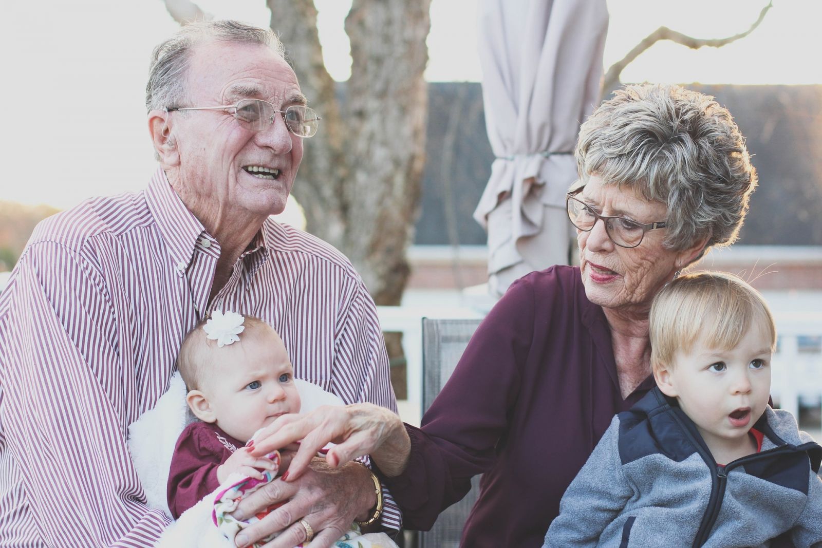 Grands Parents Enfants Garde