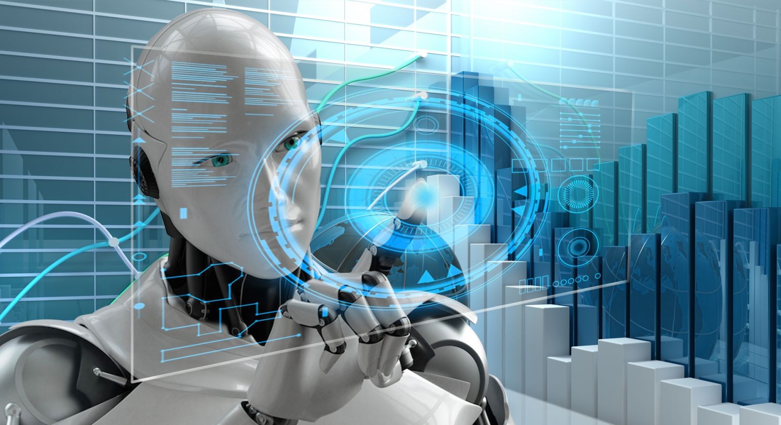 Intelligence Artificielle Banque Finance Robot