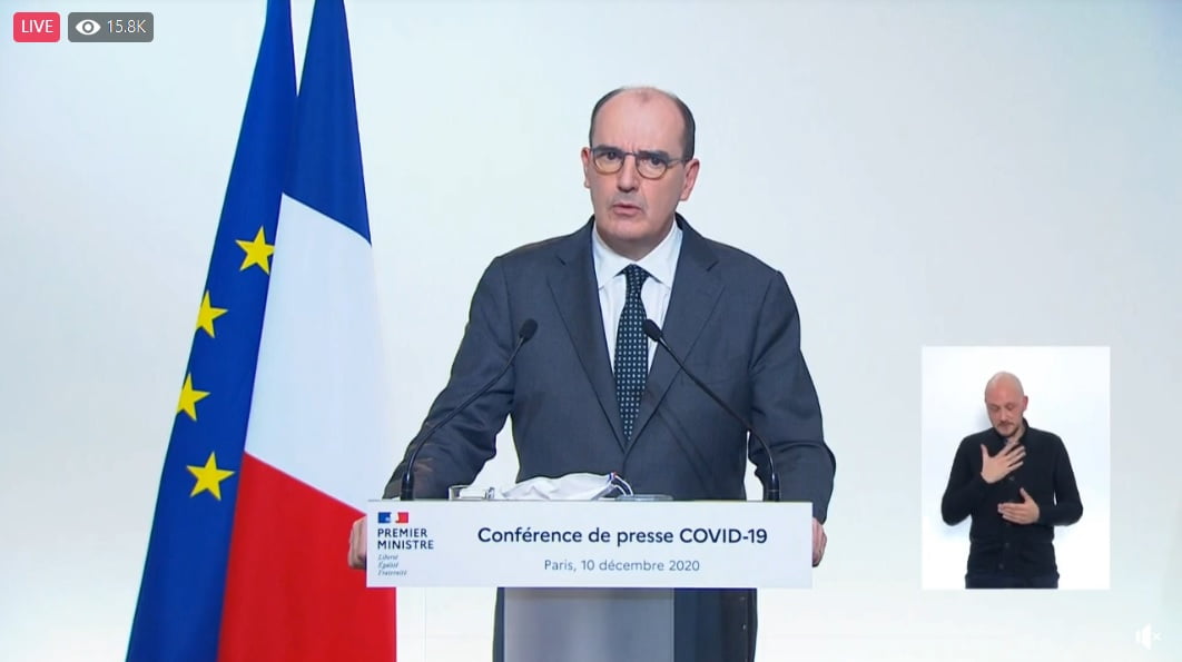 Jean Castex Conference Presse Covid19
