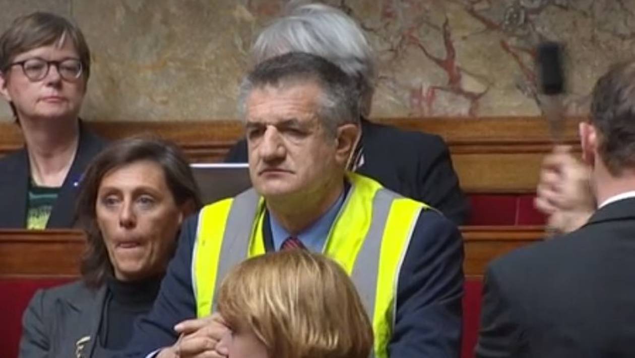 Jean Lassalle Gilet Jaune Assemblee Nationale1