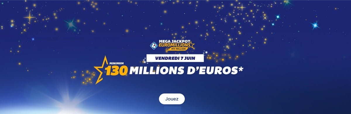 Jouer Mega Jackpot Euromillions 7 Juin 2019