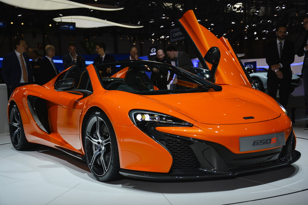 Mclaren Geneve 2015 Salon Automobile Course