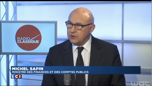 Michel Sapin Reprise France Deficit