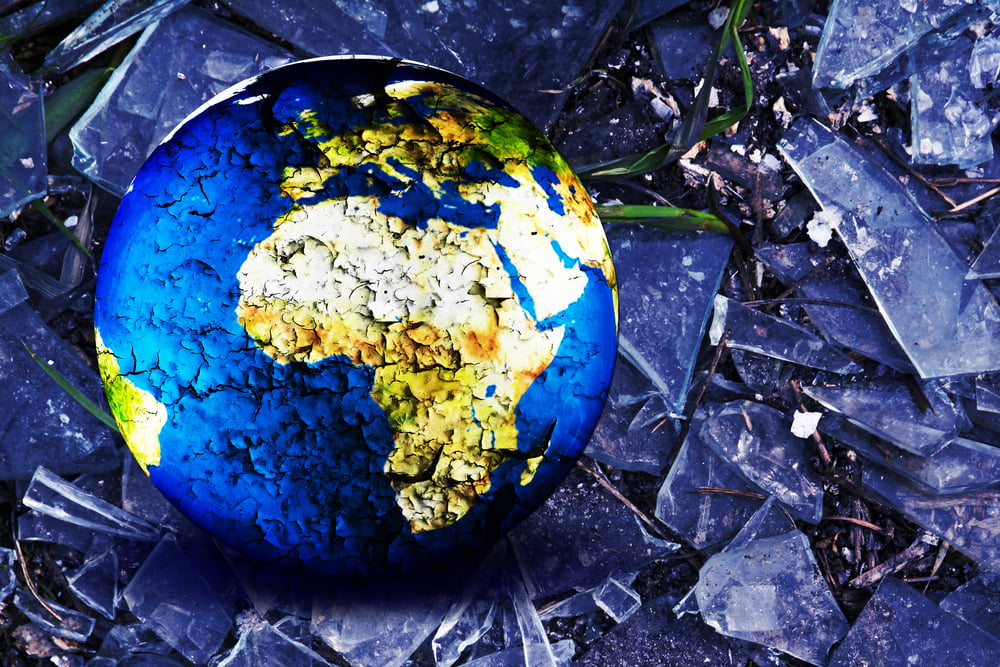 Monde Economie Stagnation Risque Inquietude In