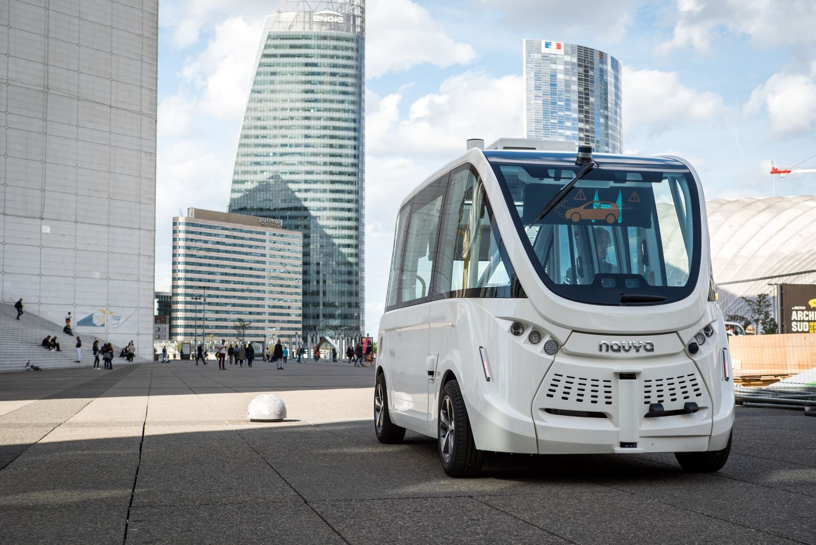 Navya Navette Paris Defense