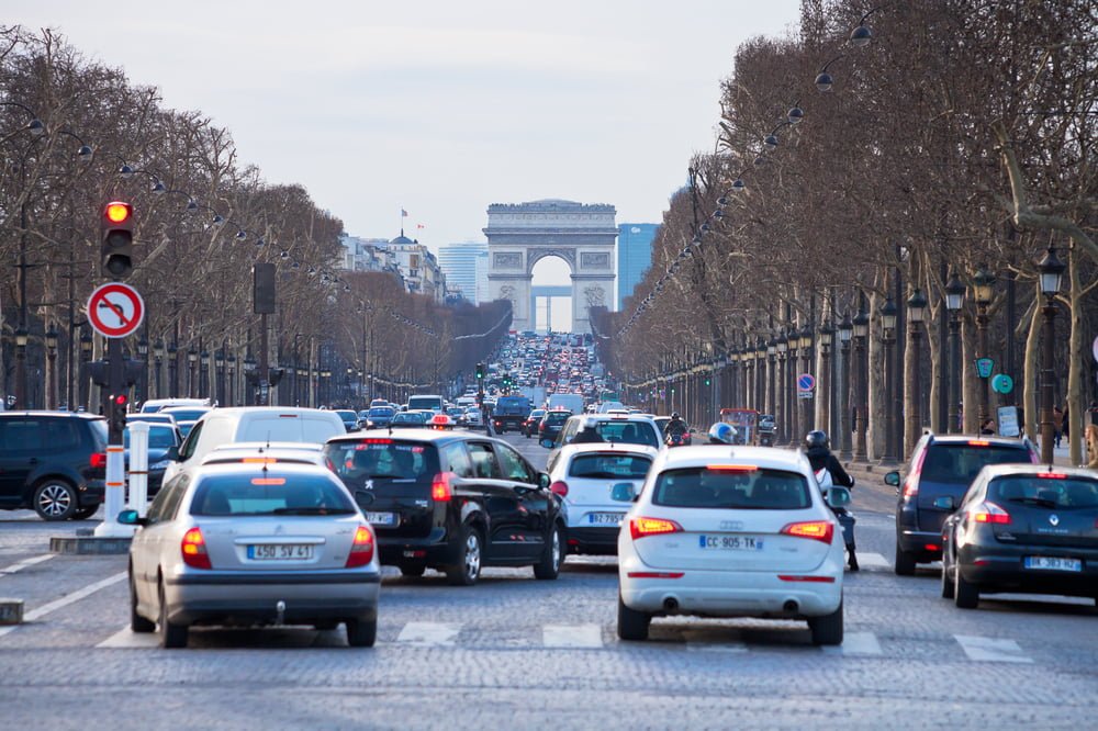 Paris Circulation Bouchon Temps Perdu Etude