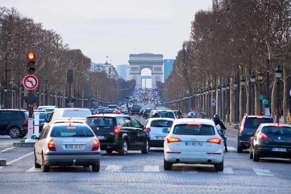 Paris Circulation Bouchon Temps Perdu Etude