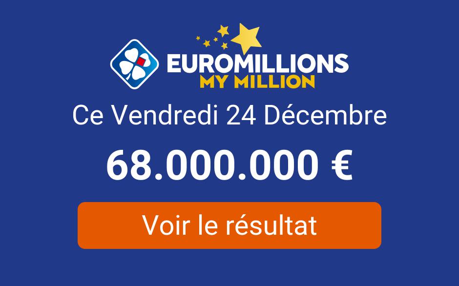 Resultat Euromillion 24 Decembre 2021