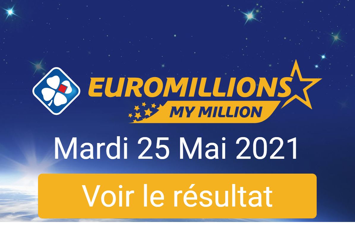 Resultat Euromillion 25 Mai 2021