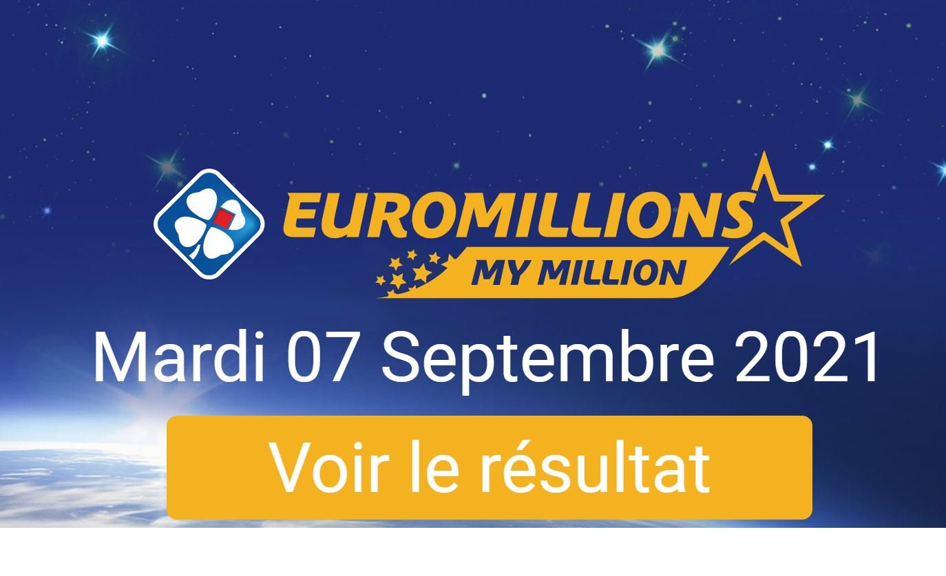 Resultat Euromillion 7 Septembre 2021