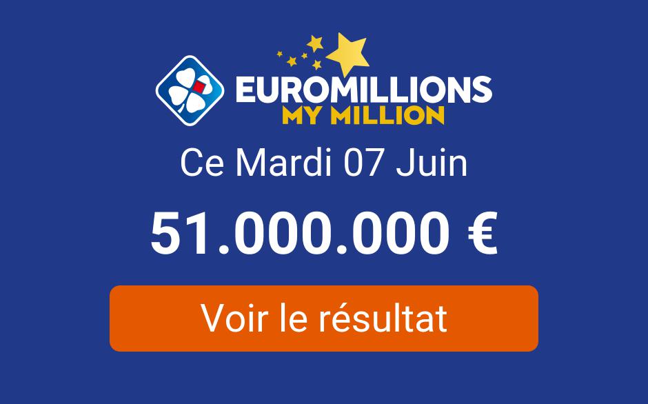 Resultat Tirage Euromillions Mardi 7 Juin 2022 Tirage