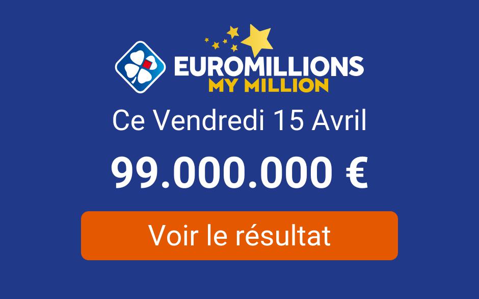 Resultat Tirage Euromillions Vendredi 15 Avril 2022 Tirage