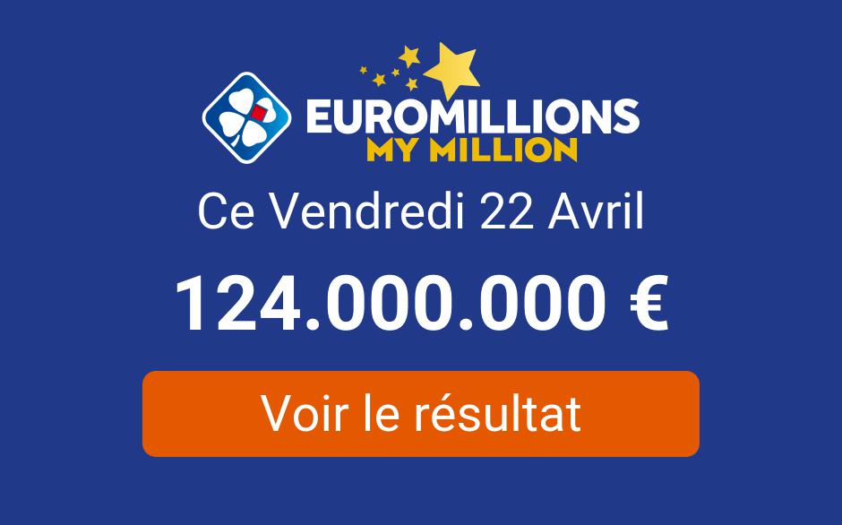 Resultat Tirage Euromillions Vendredi 22 Avril 2022 Tirage