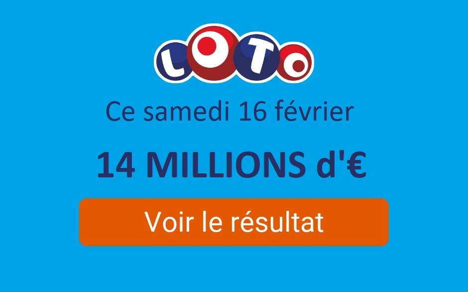 Resultat Tirage Loto Samedi 16 Fevrier 2019