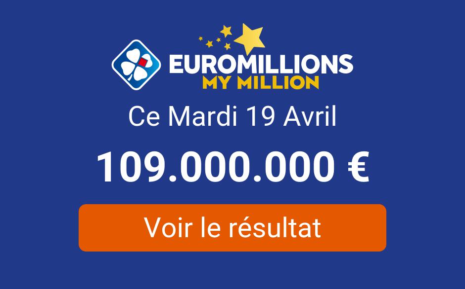 Resultat Tirage Mardi 19 Avril 2022 Euromillions