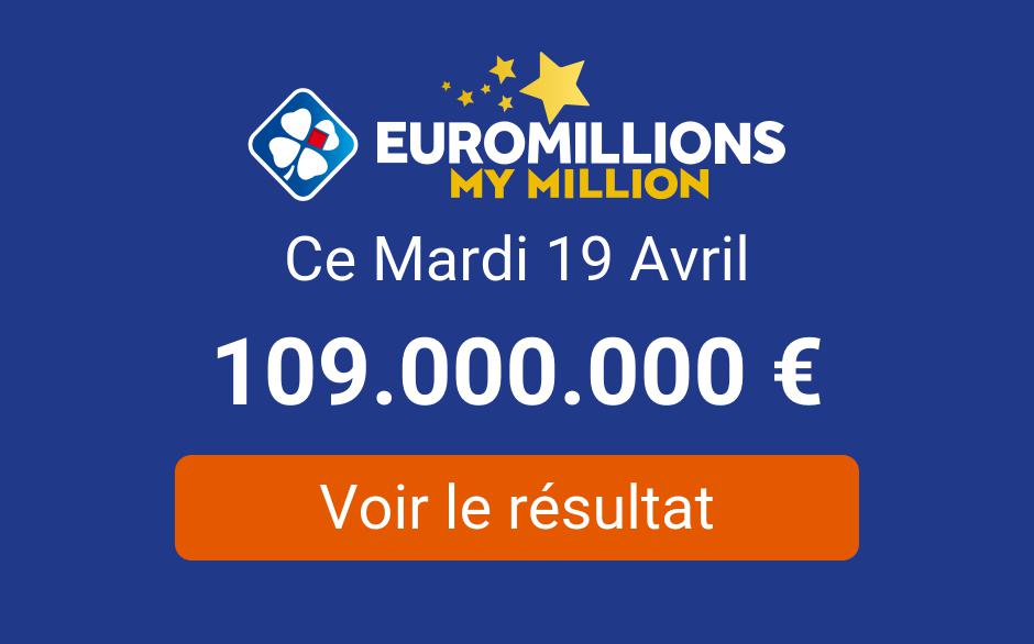 Resultat Tirage Mardi 19 Avril 2022 Euromillions
