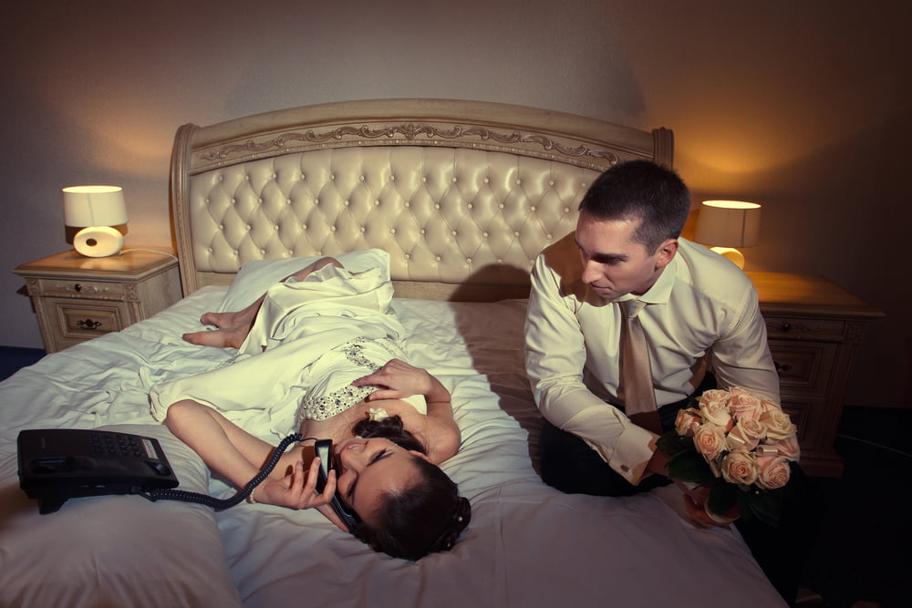 Smartphone Sexe Couple Nomophobie Addiction