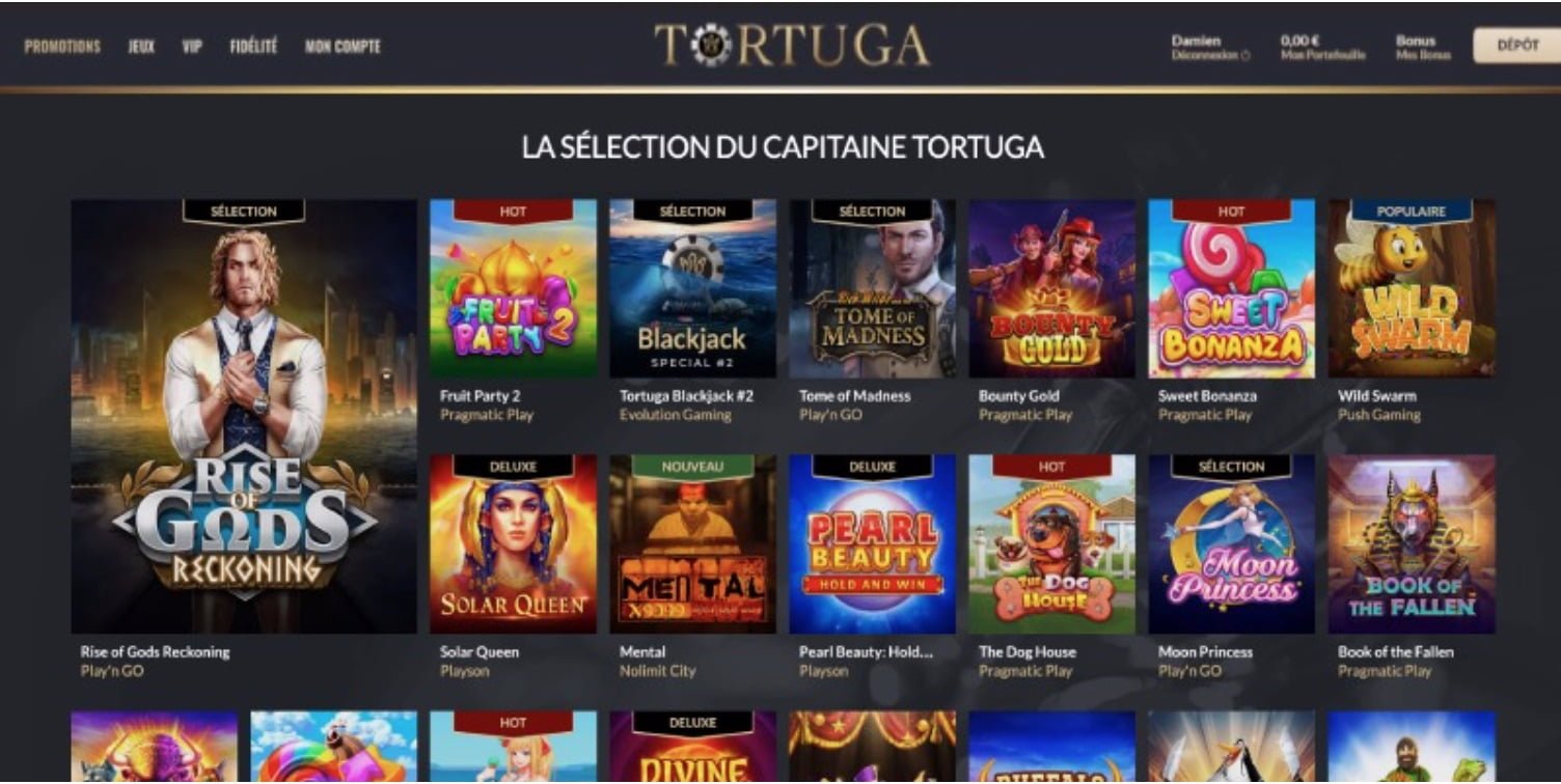 Tortuga Casino En Ligne