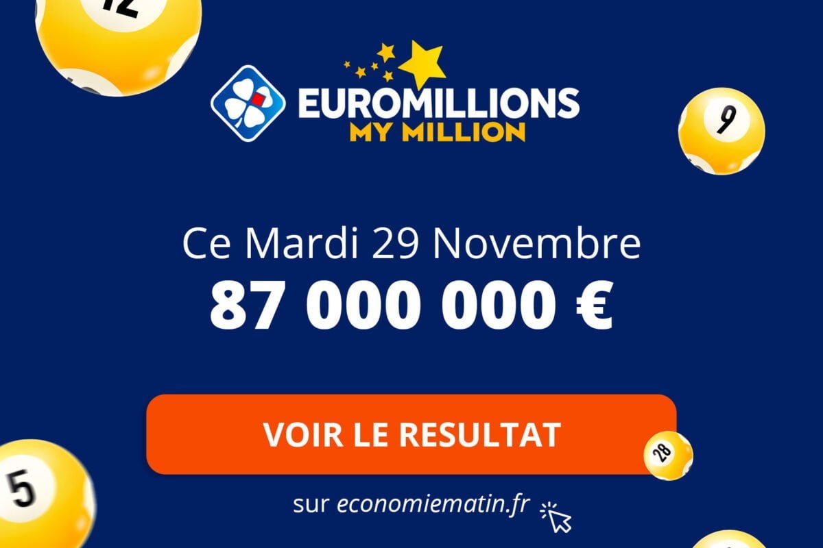 Resultat Euromillions Mardi 29 Novembre 2022