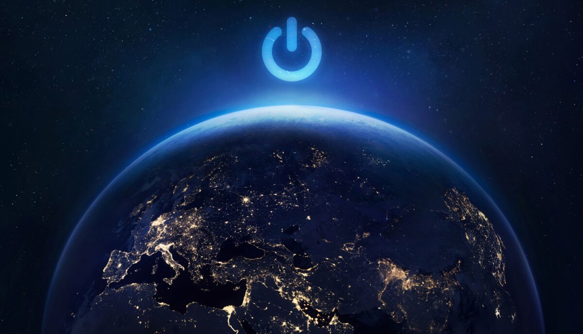 Earth,hour.,turn,off,the,light,for,save,planet.,blackout.