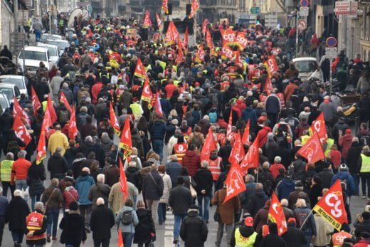 grève du jeudi 19 janvier 2023 réforme des retraites mobilisation opposition