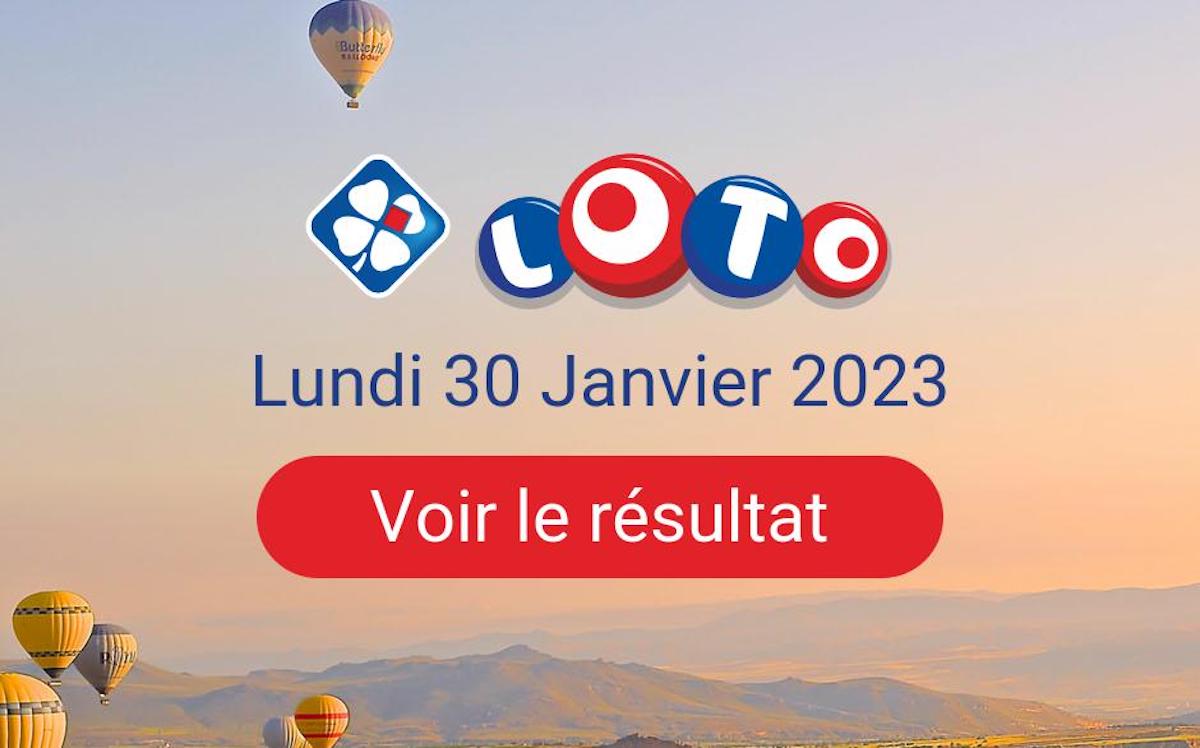 Lotto Draw Result Monday January 30, 2023 Draw