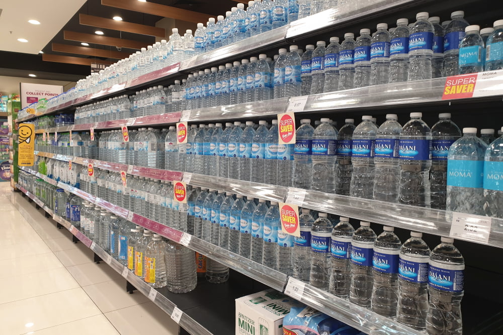 Hépar eau supermarché