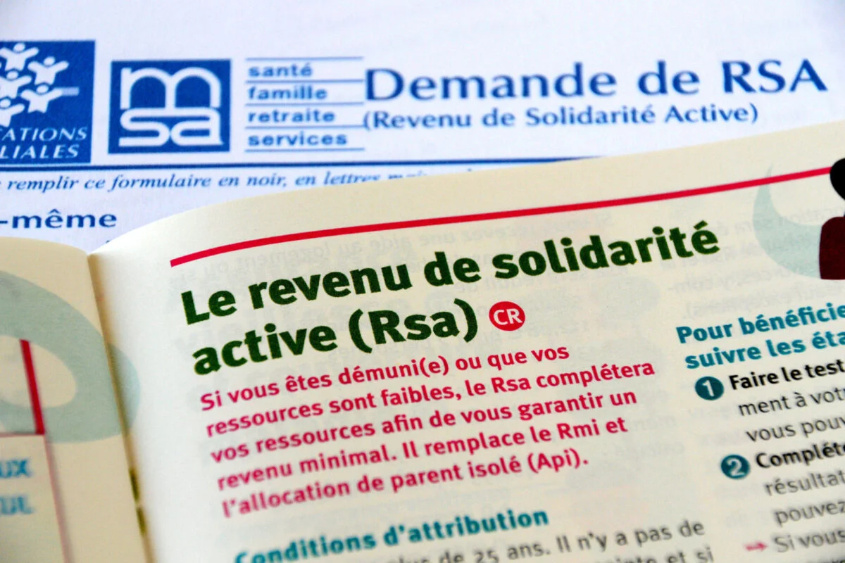 Rsa Lutte Pauvrete Argent Menages Inegalites France