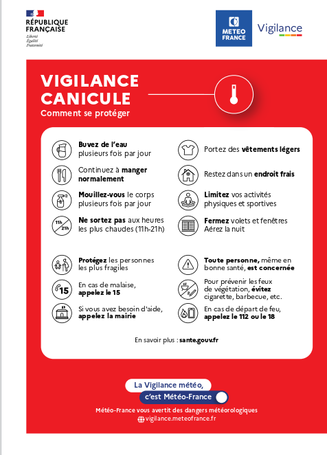 Vigilance Canicule