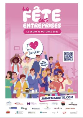 affiche j'aime ma boite