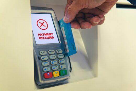 Credit,card,swiping,failed.,the,payment,was,rejected.,payment,by