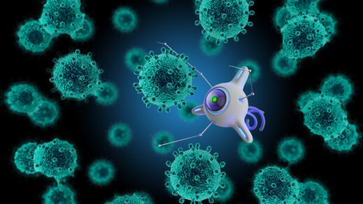nanobot, bactérie, danger, médecine, aide, antibiotiques