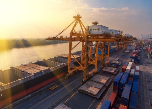ports maritimes, intelligence artificielle, sécurité, industrie, logistique