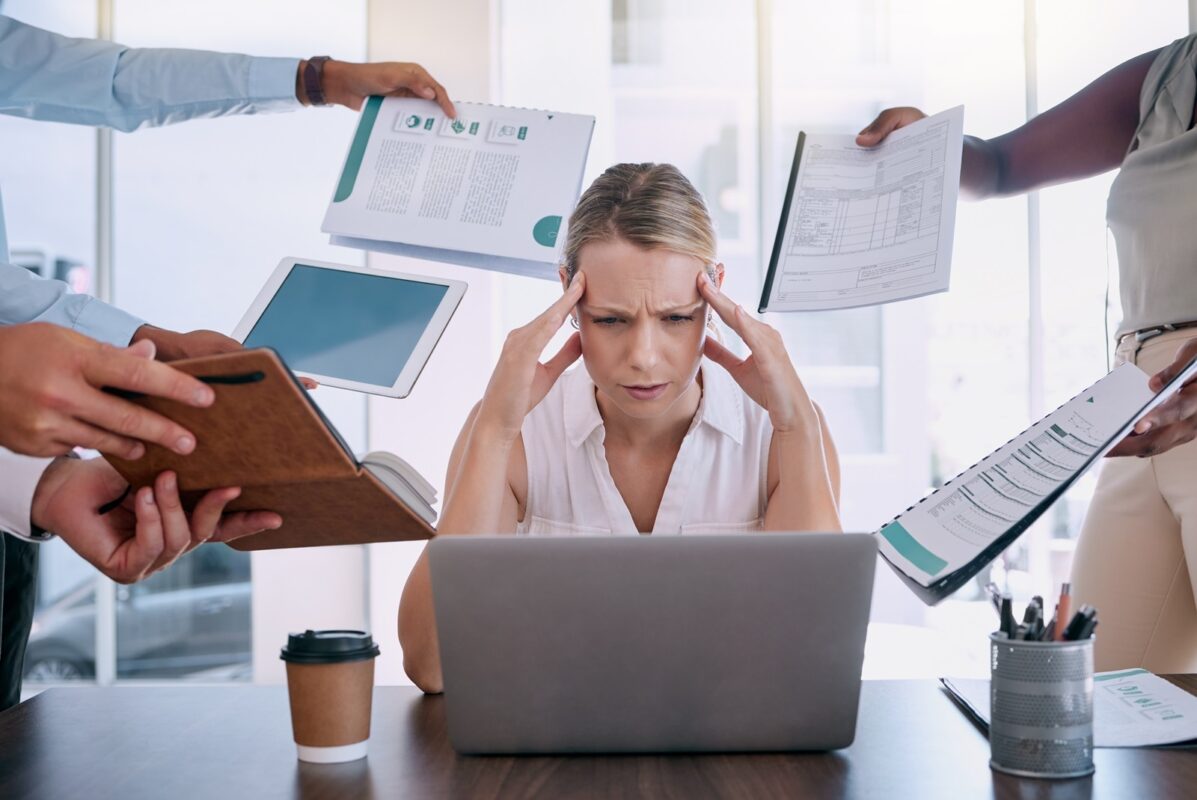 surcharge, travail, danger, employé, aide