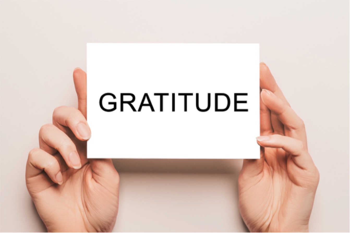 Gratitude Pouvoir Mots