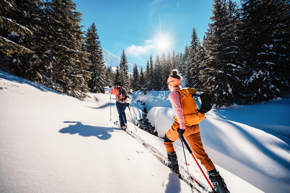 ski de randonnée hiver
