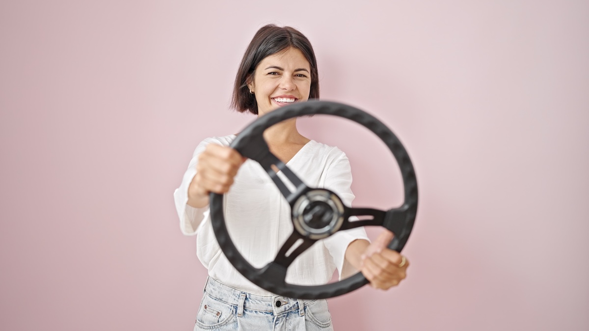 sécurité routière, accident, femmes, volant, automobile, homme