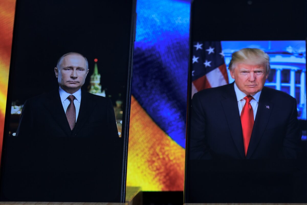 President,of,the,united,states,donald,trump,with,russian,president