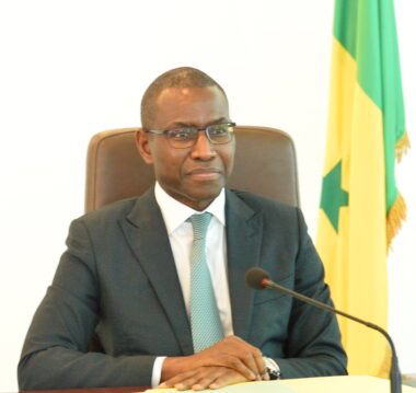 Amadou Hott Minister Of Economy, Planning And International Cooperation Of Senegal