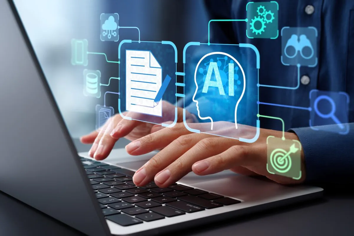 Ai,agent,analyzing,data,and,generating,reports.,artificial,intelligence,and