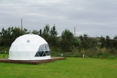 Iceland,dome,bubble,tent,outdoor