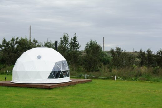 Iceland,dome,bubble,tent,outdoor